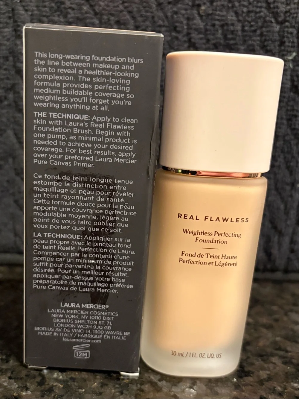 Laura Mercier Real Flawless Weightless Perfecting Foundation (2N1 Cashew - New)